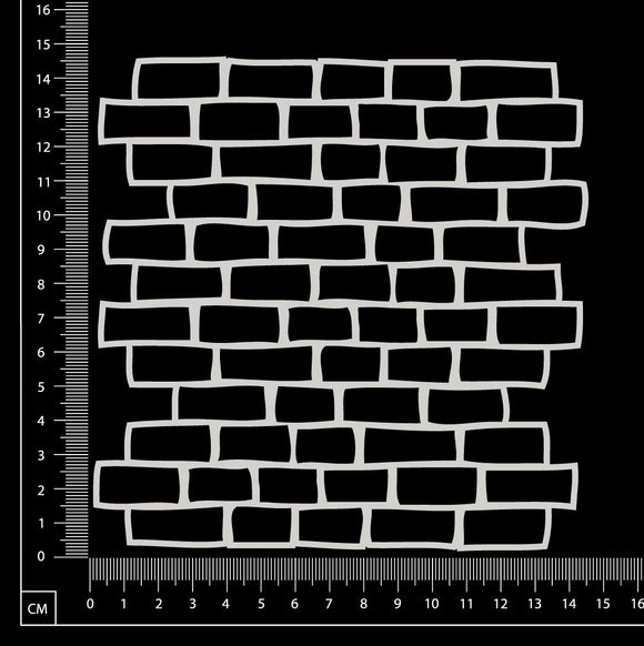Bricks Mesh - DA - White Chipboard