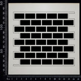 Bricks Mesh - B - White Chipboard