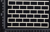 Bricks Mesh - A - White Chipboard