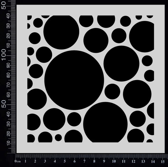 Bubble Box - Stencil - 150mm x 150mm