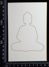 Buddha - E - White Chipboard