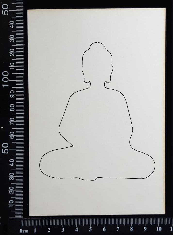 Buddha - E - White Chipboard