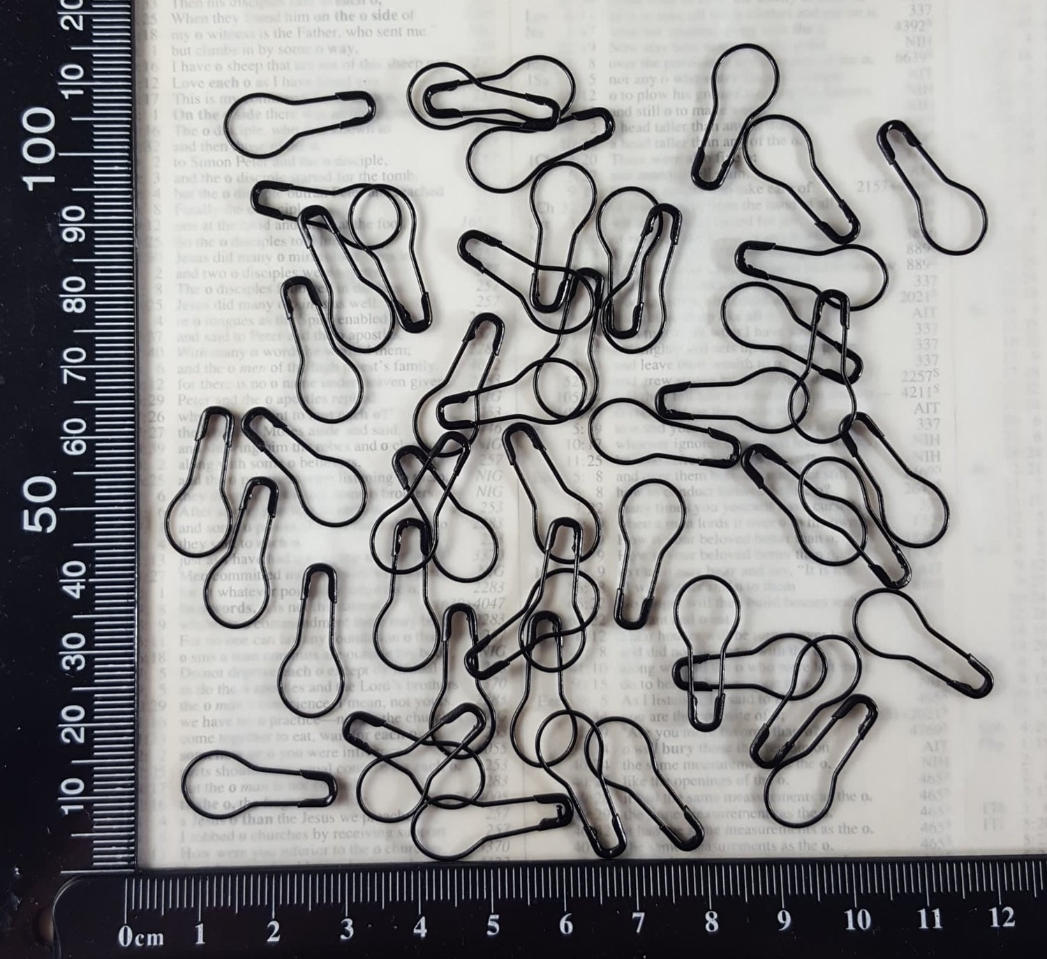 Bulb Pins Set - Black - 50pcs