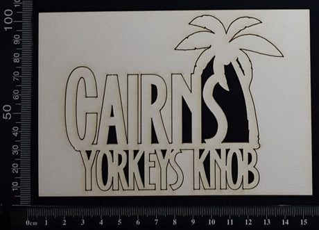 Cairns Yorkeys Knob - A - White Chipboard
