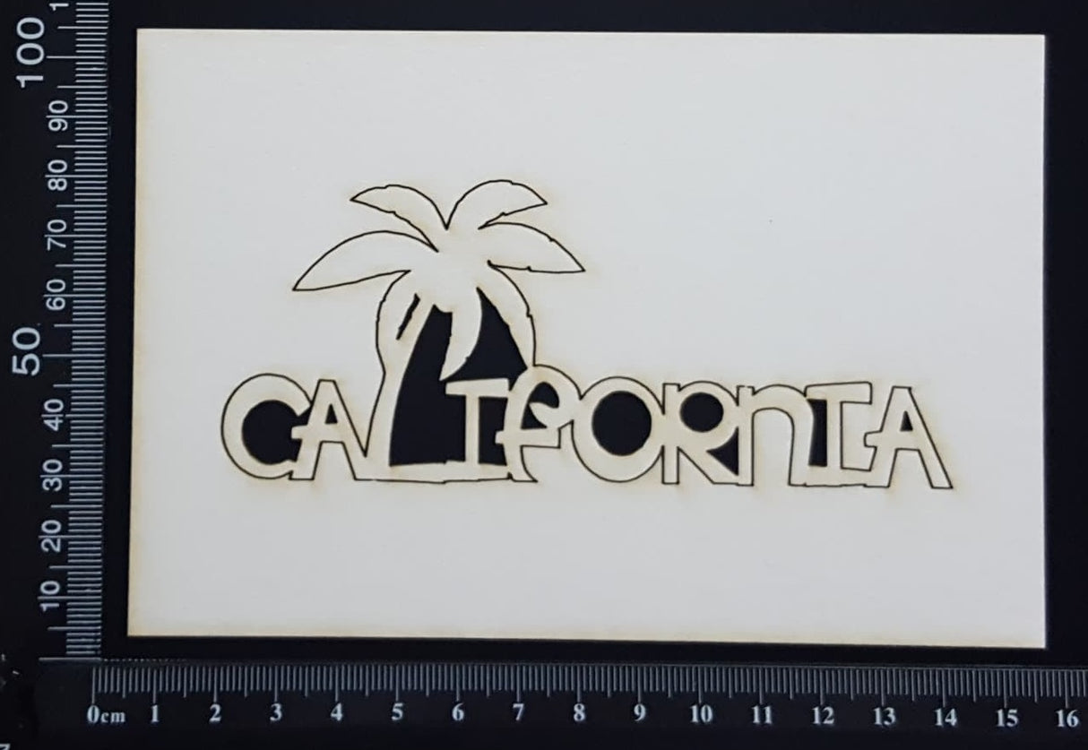 California - White Chipboard