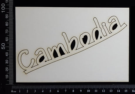 Cambodia - White Chipboard