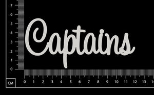 Captains - White Chipboard