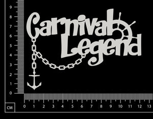 Carnival Legend - White Chipboard
