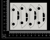 Cars Set - A - White Chipboard