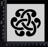 Celtic Knot - B - Stencil - 100mm x 100mm