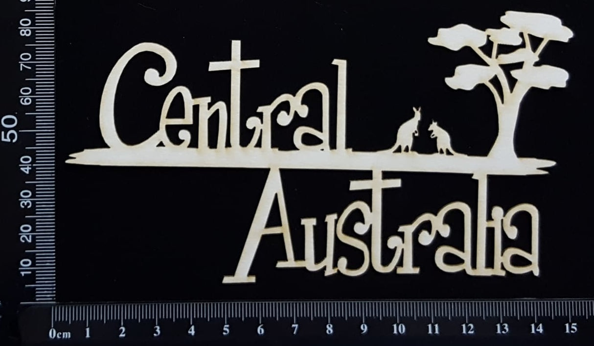 Central Australia - A - White Chipboard