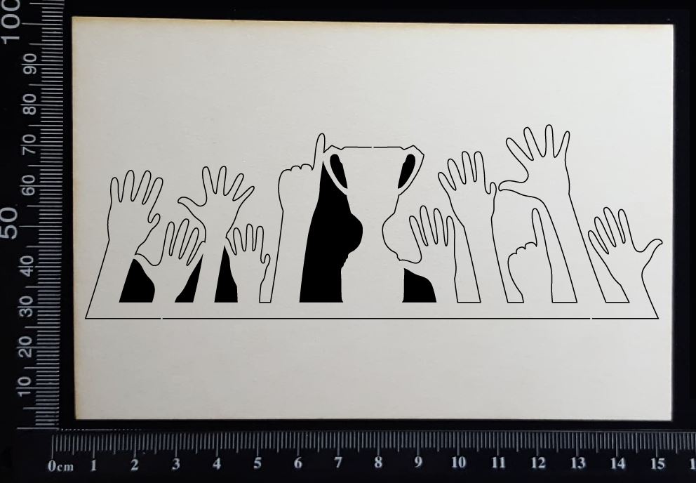 Champion Border - A - White Chipboard