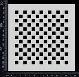 Checkerboard - Stencil - 150mm x 150mm