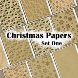 Christmas Papers - Set One - DI-10167 - Digital Download