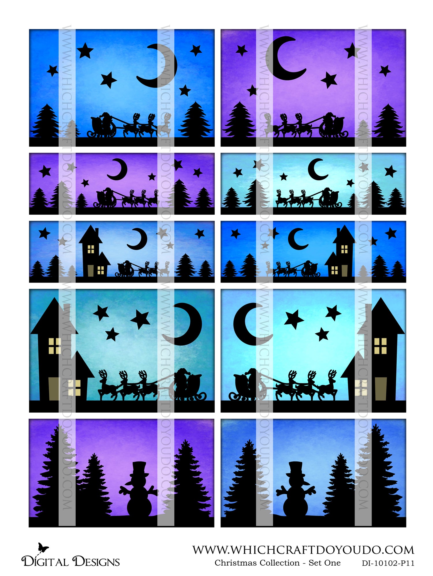 Christmas Collection - Set One - DI-10102 - Digital Download