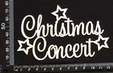 Christmas Concert - White Chipboard