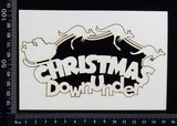 Christmas Down Under - White Chipboard