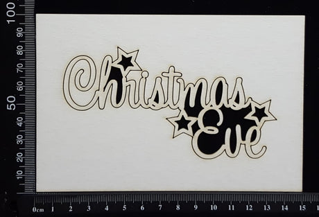 Christmas Eve - White Chipboard