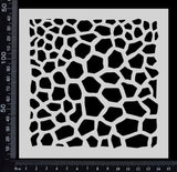 Cobblestone - Stencil - 150mm x 150mm