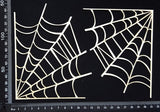 Cobweb Corners - White Chipboard
