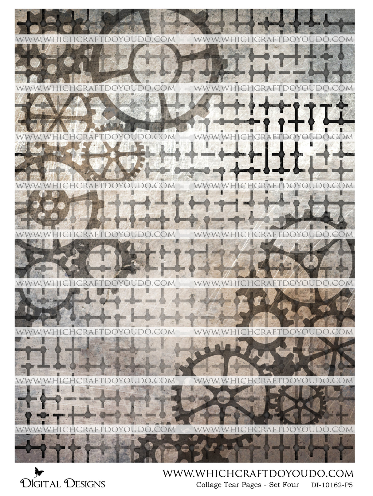 Collage Tear Pages - Set Four - DI-10162 - Digital Download