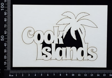 Cook Islands - White Chipboard