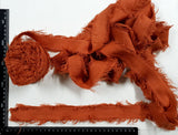 Cotton Cake Ribbon - Copper - 1 Meter