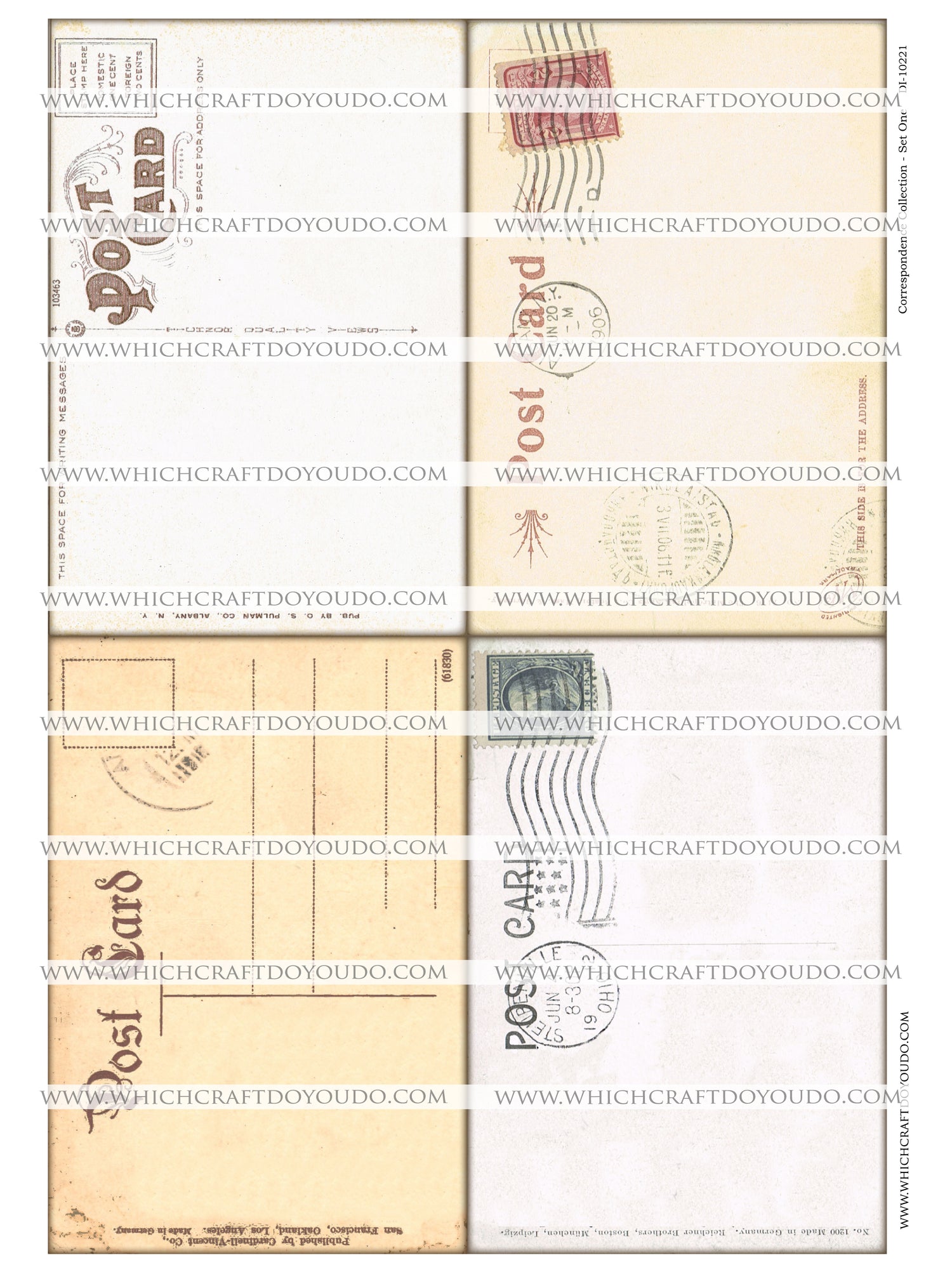 Correspondence Collection - Set One - DI-10221 - Digital Download