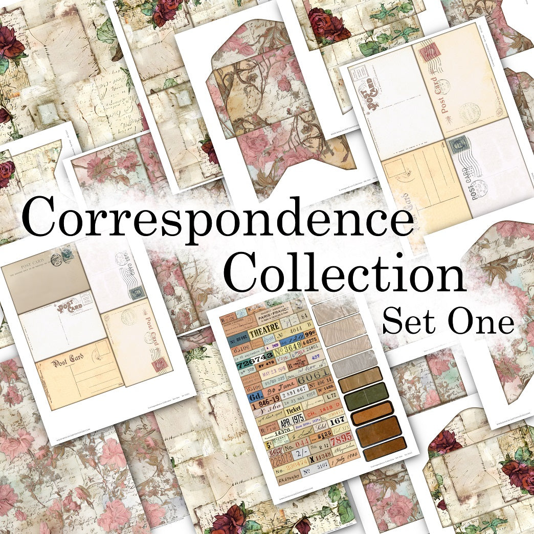 Correspondence Collection - Set One - DI-10221 - Digital Download