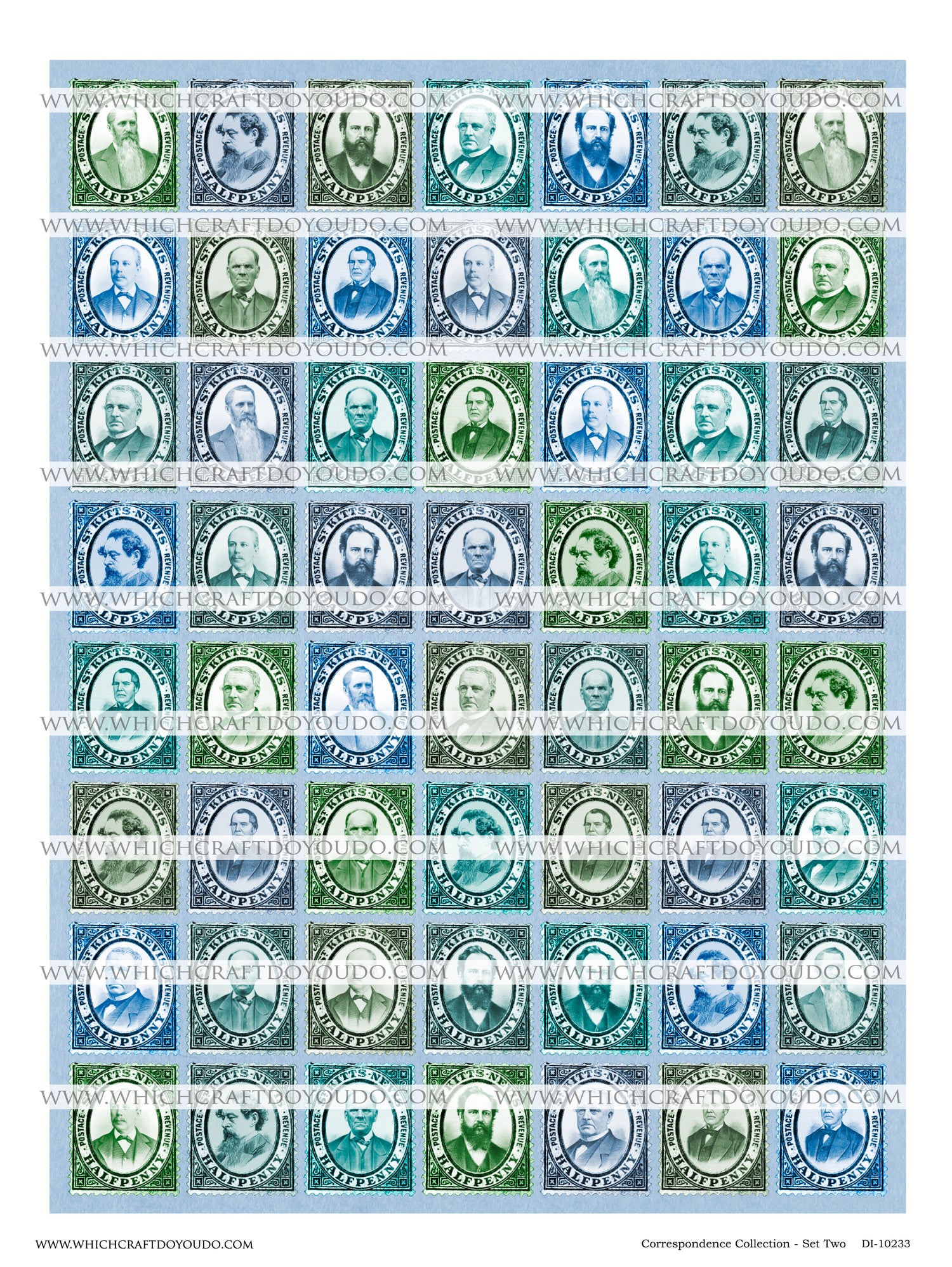 Correspondence Collection - Set Two - DI-10233 - Digital Download