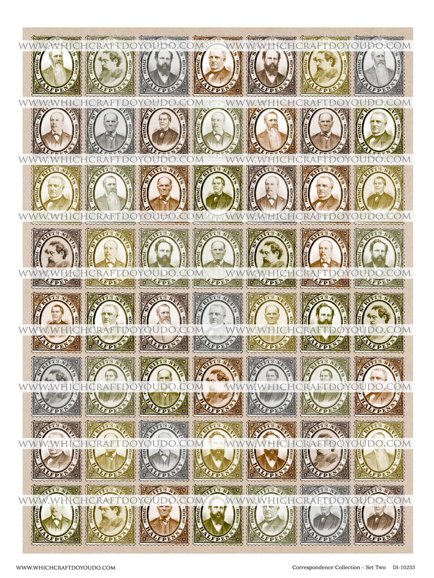 Correspondence Collection - Set Two - DI-10233 - Digital Download