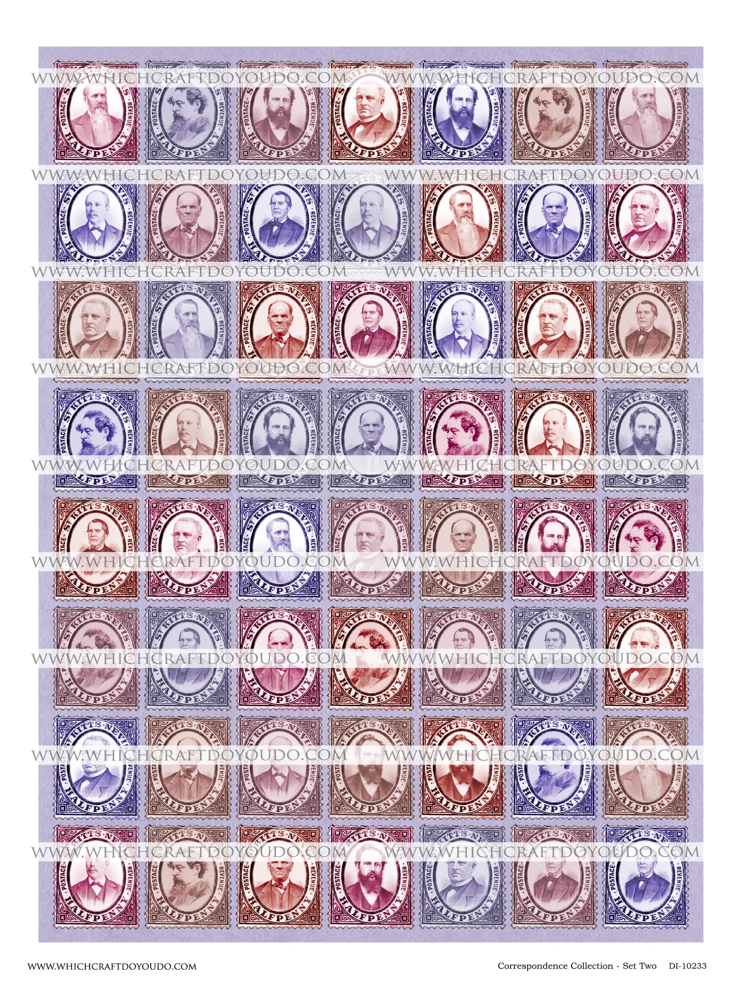 Correspondence Collection - Set Two - DI-10233 - Digital Download