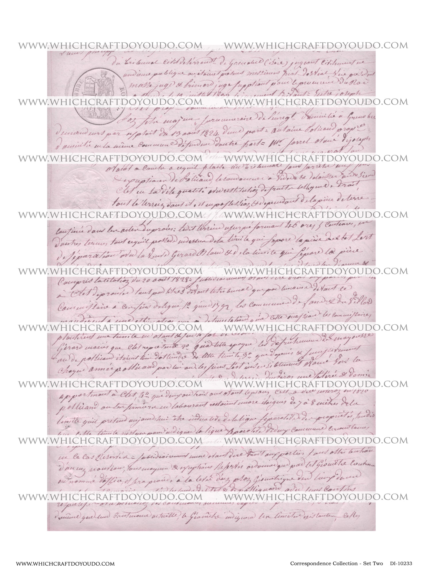 Correspondence Collection - Set Two - DI-10233 - Digital Download