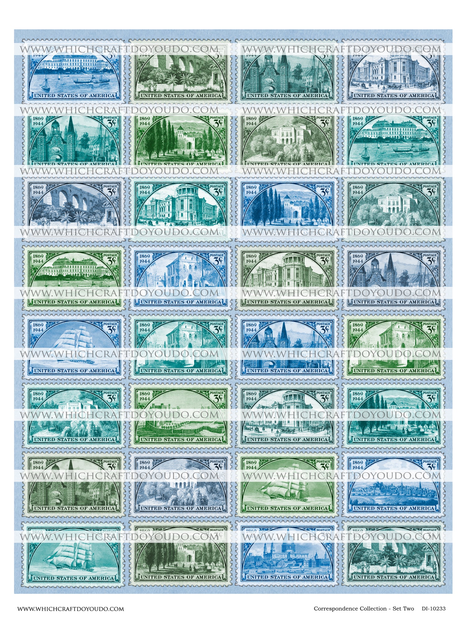 Correspondence Collection - Set Two - DI-10233 - Digital Download