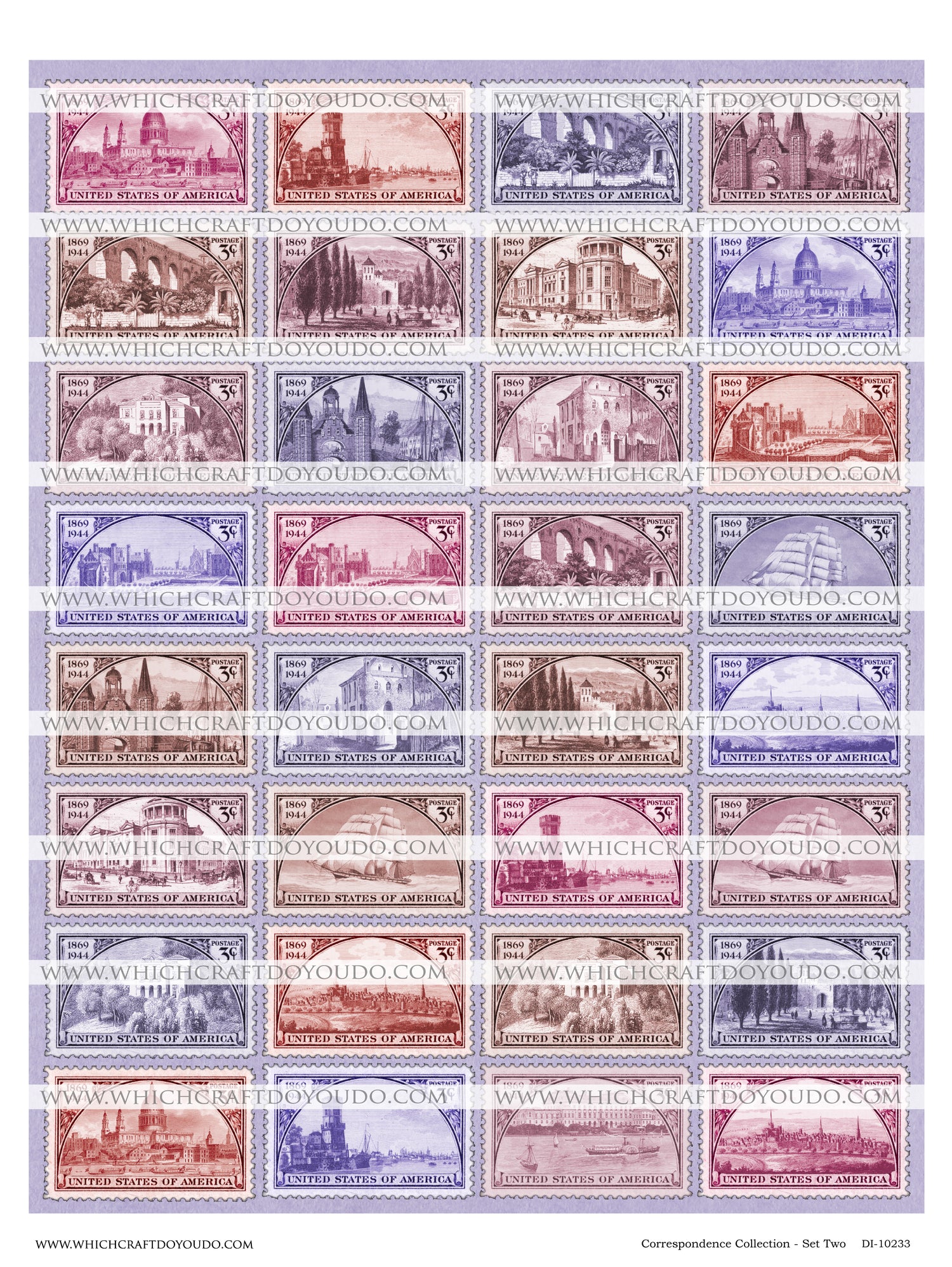 Correspondence Collection - Set Two - DI-10233 - Digital Download