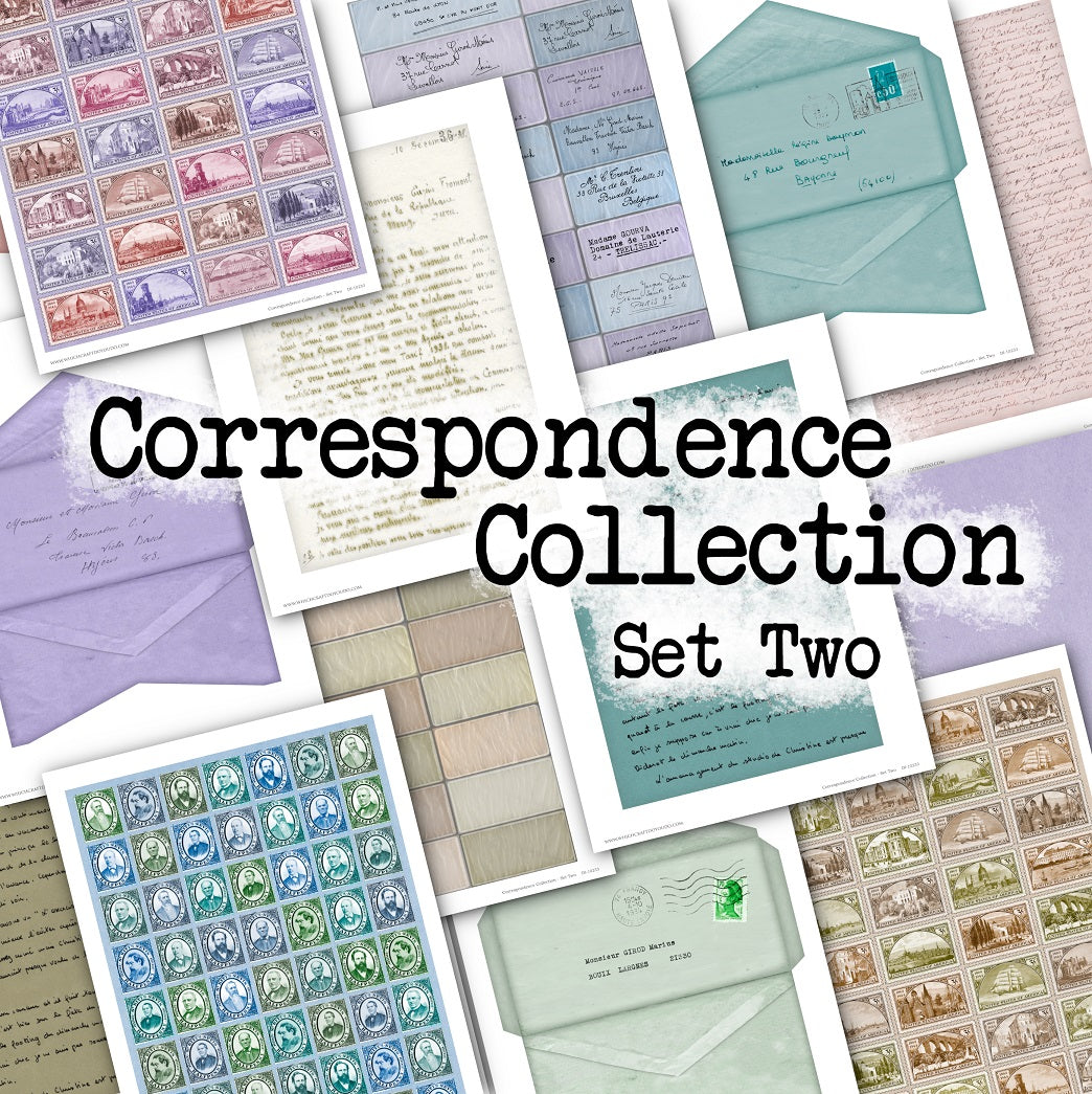 Correspondence Collection - Set Two - DI-10233 - Digital Download