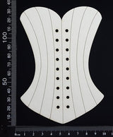 Corset - A - Large - White Chipboard