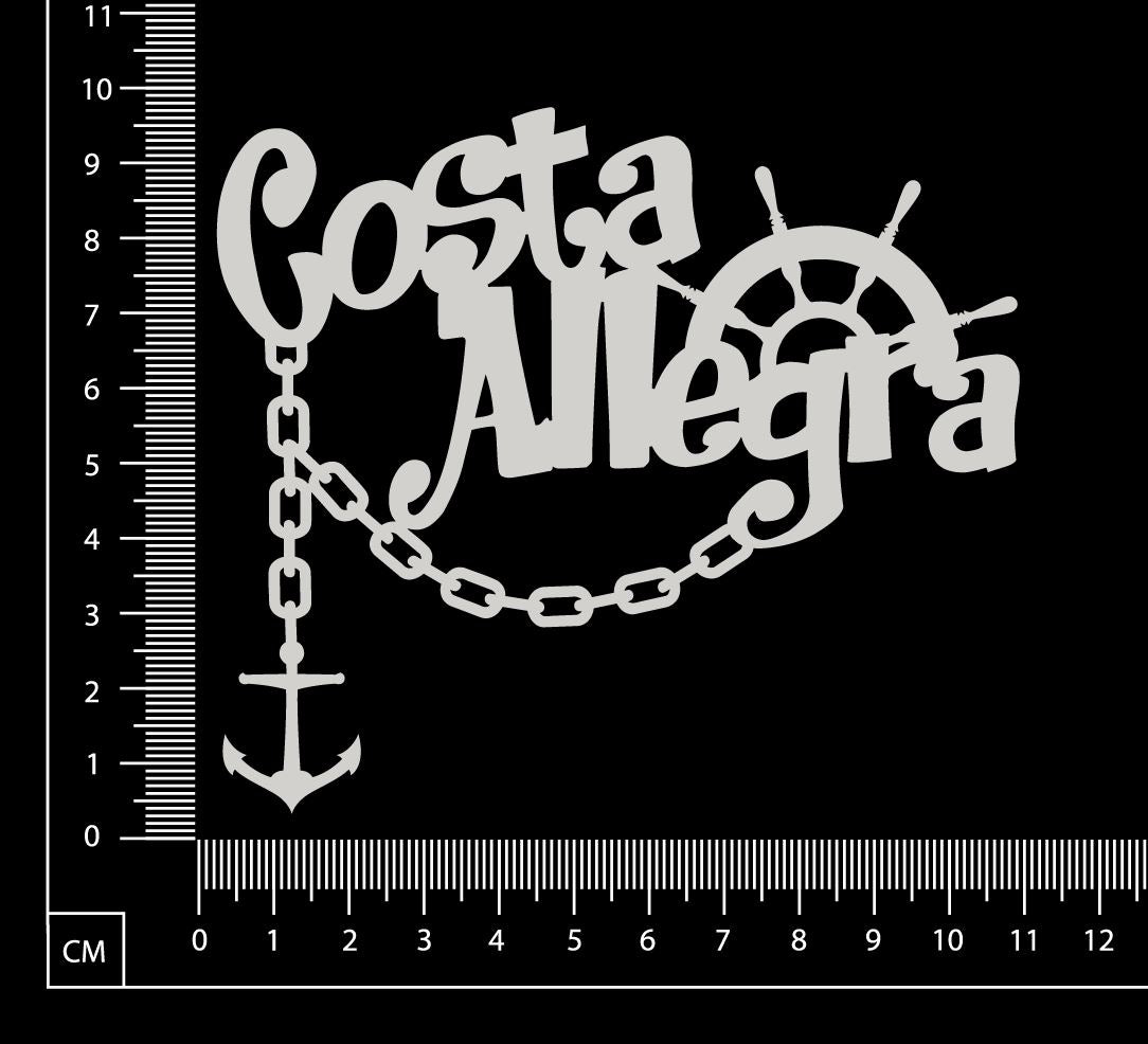 Costa Allegra - White Chipboard