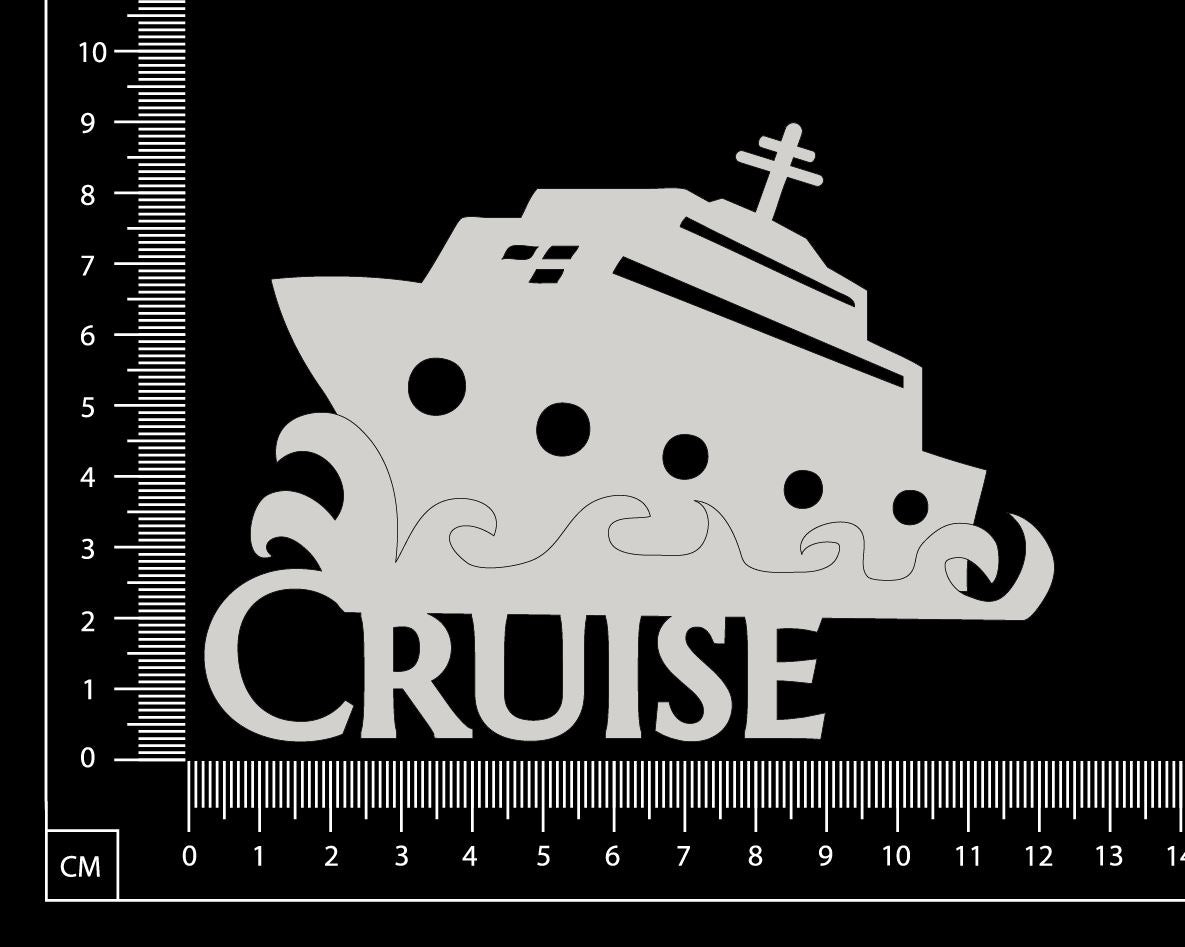 Cruise - White Chipboard