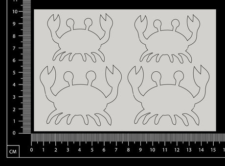 Crustaceans Set - A - White Chipboard