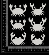 Crustaceans Set - C - White Chipboard