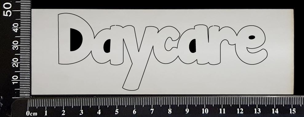 Daycare - White Chipboard