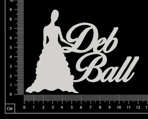 Deb Ball - A - White Chipboard