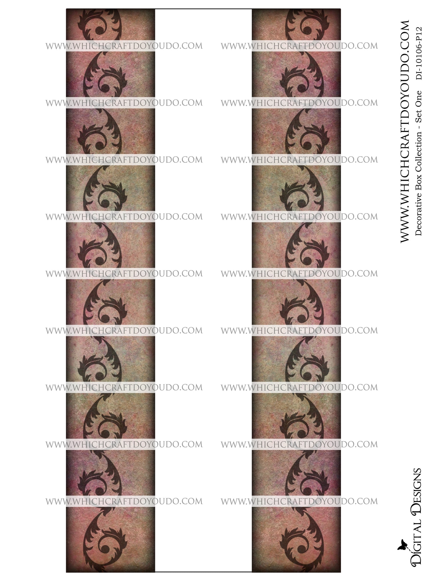 Decorative Box Collection - Set One - DI-10106 - Digital Download