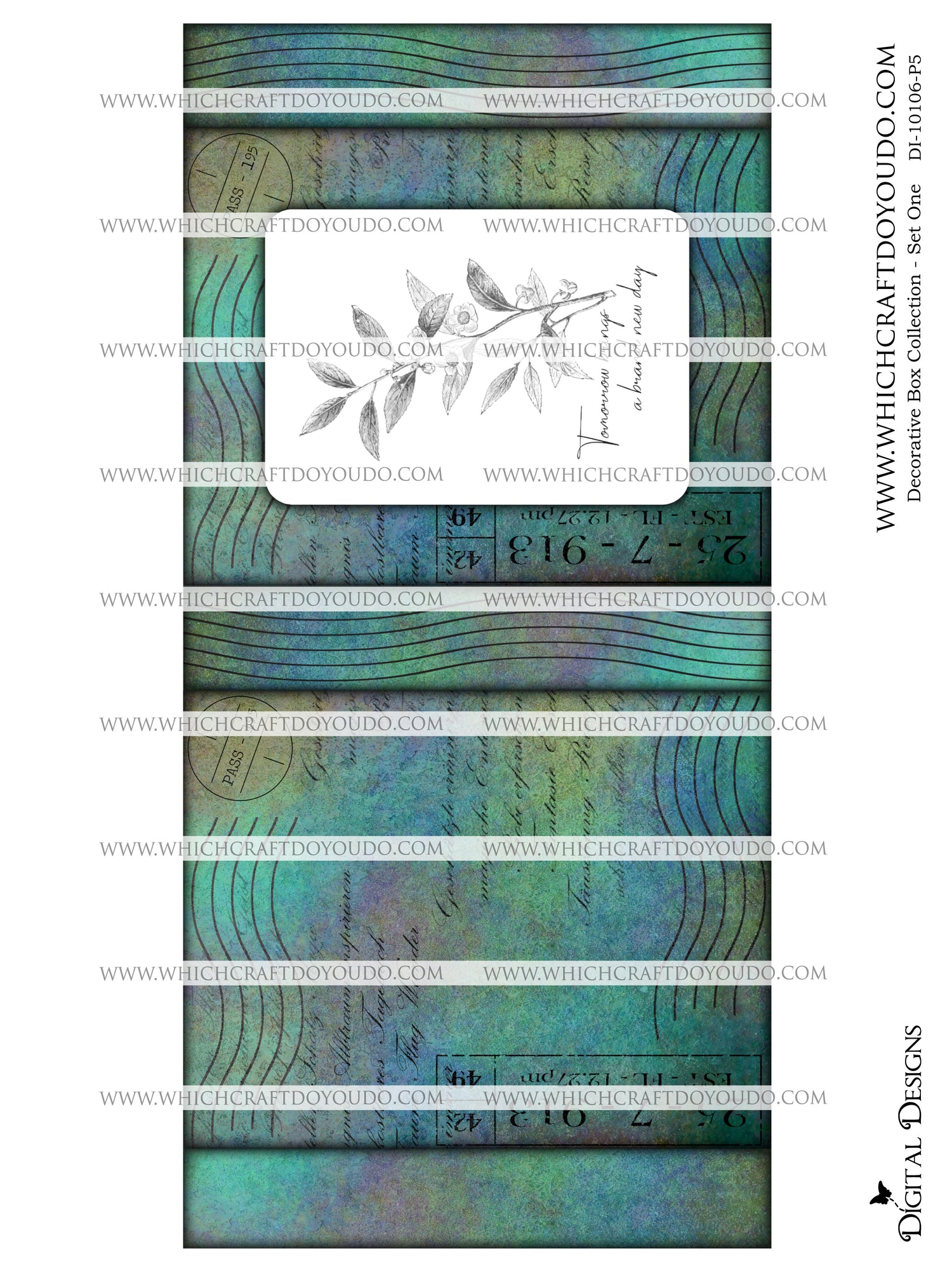 Decorative Box Collection - Set One - DI-10106 - Digital Download
