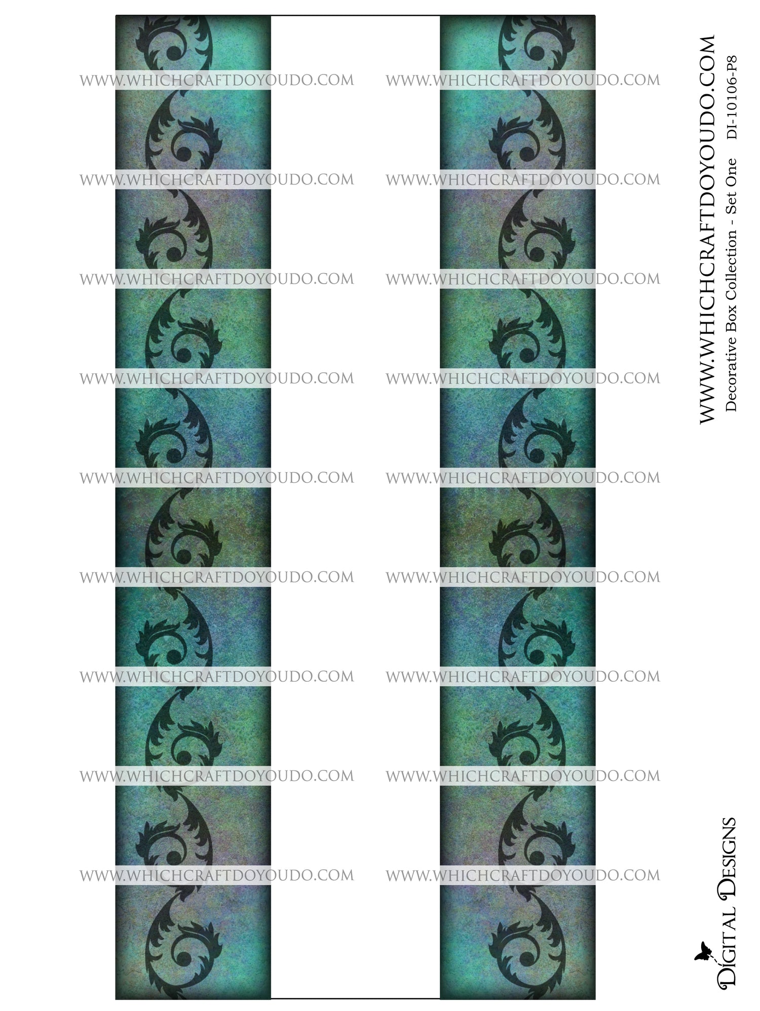Decorative Box Collection - Set One - DI-10106 - Digital Download