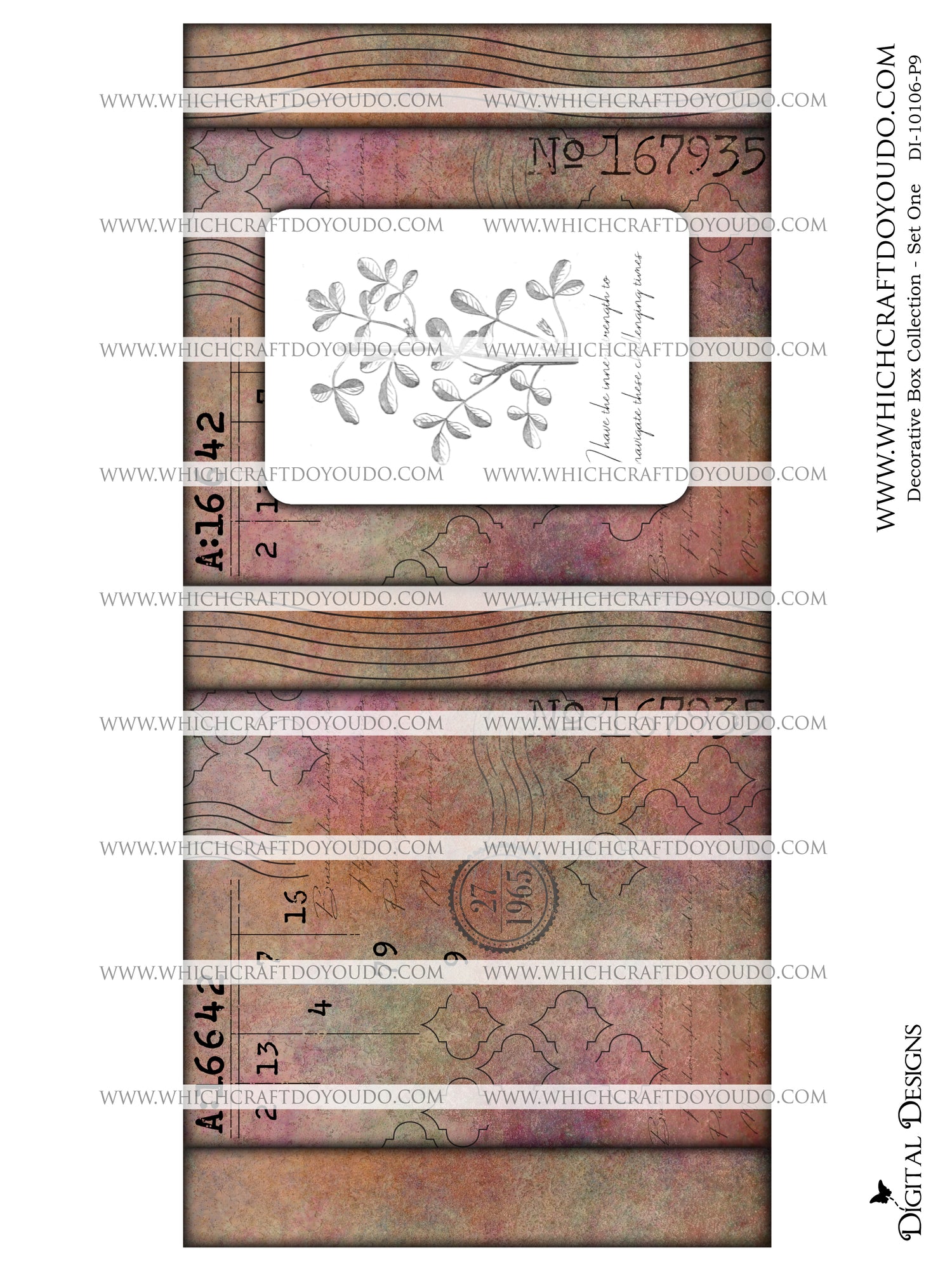 Decorative Box Collection - Set One - DI-10106 - Digital Download