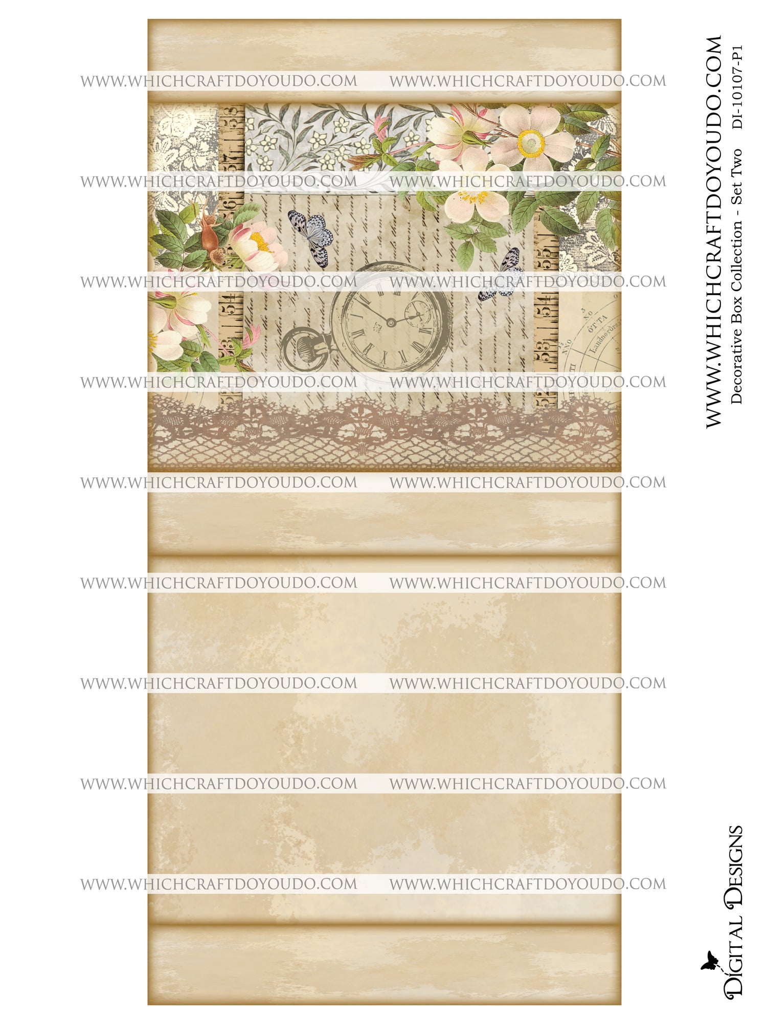 Decorative Box Collection - Set Two - DI-10107 - Digital Download