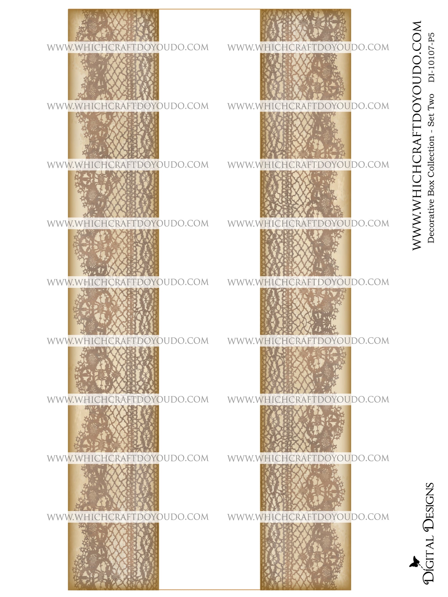 Decorative Box Collection - Set Two - DI-10107 - Digital Download