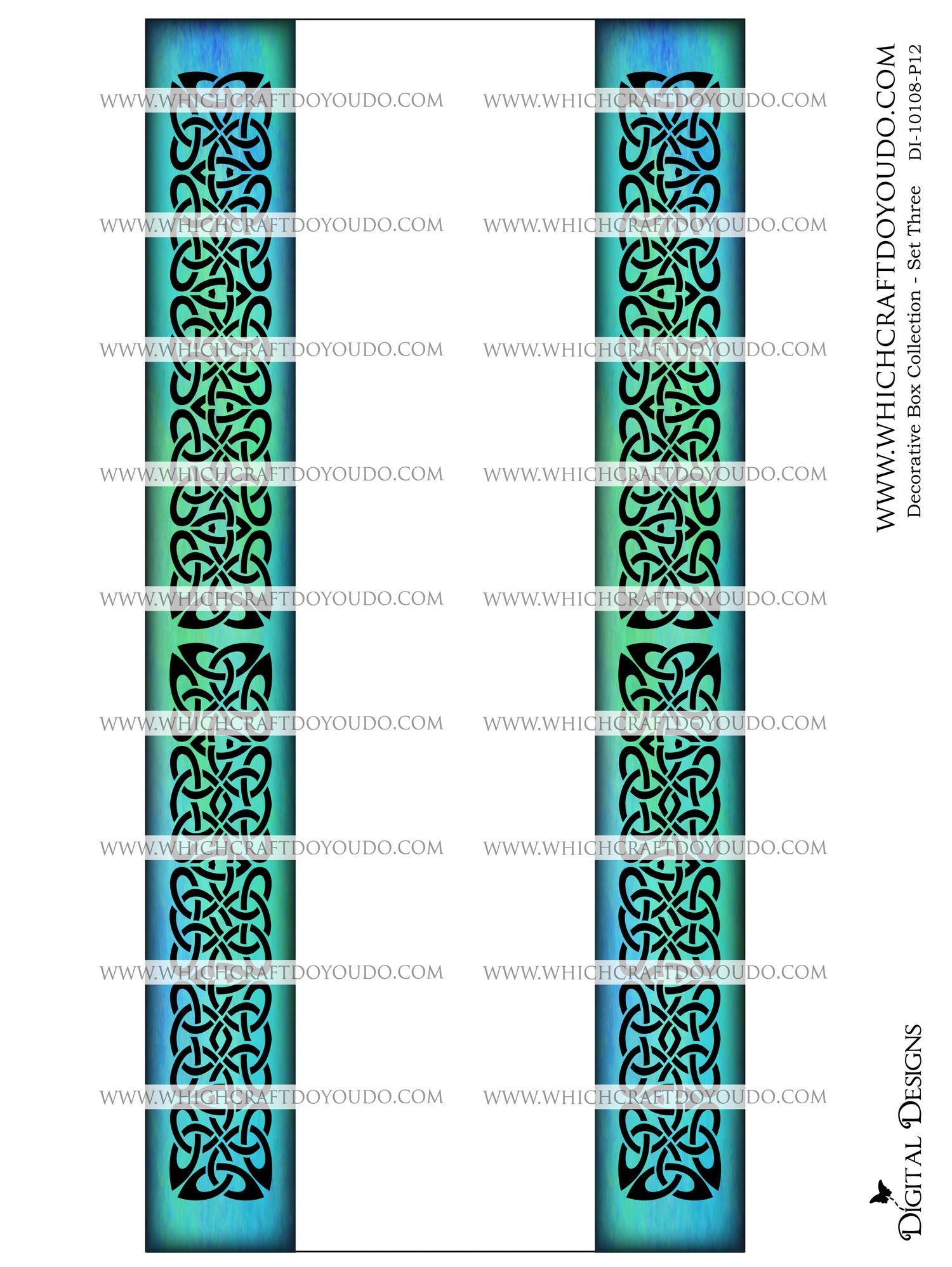Decorative Box Collection Set Three - DI-10108 - Digital Download